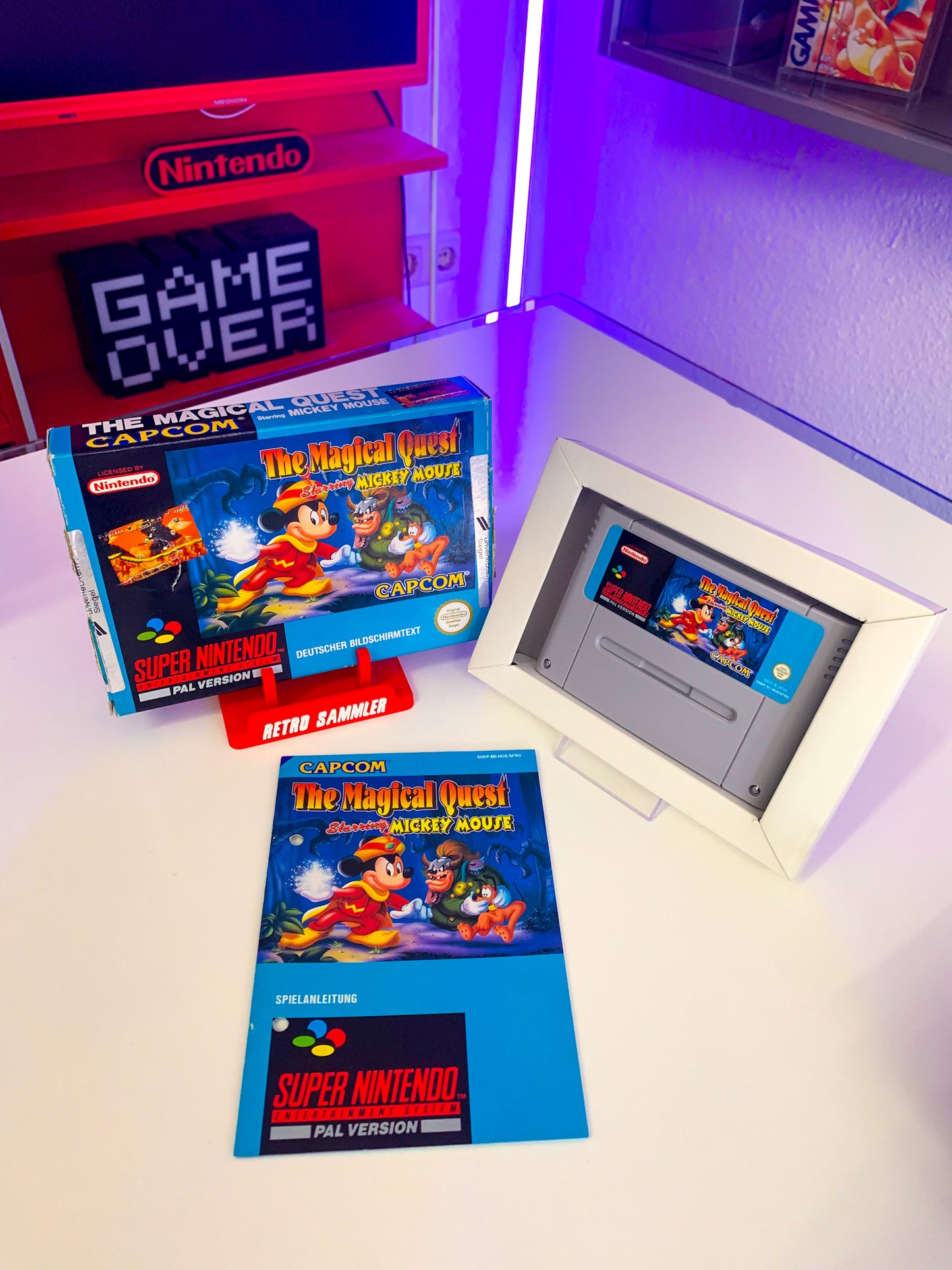 The Magical Quest Starring Mickey Mouse mit OVP - SNES