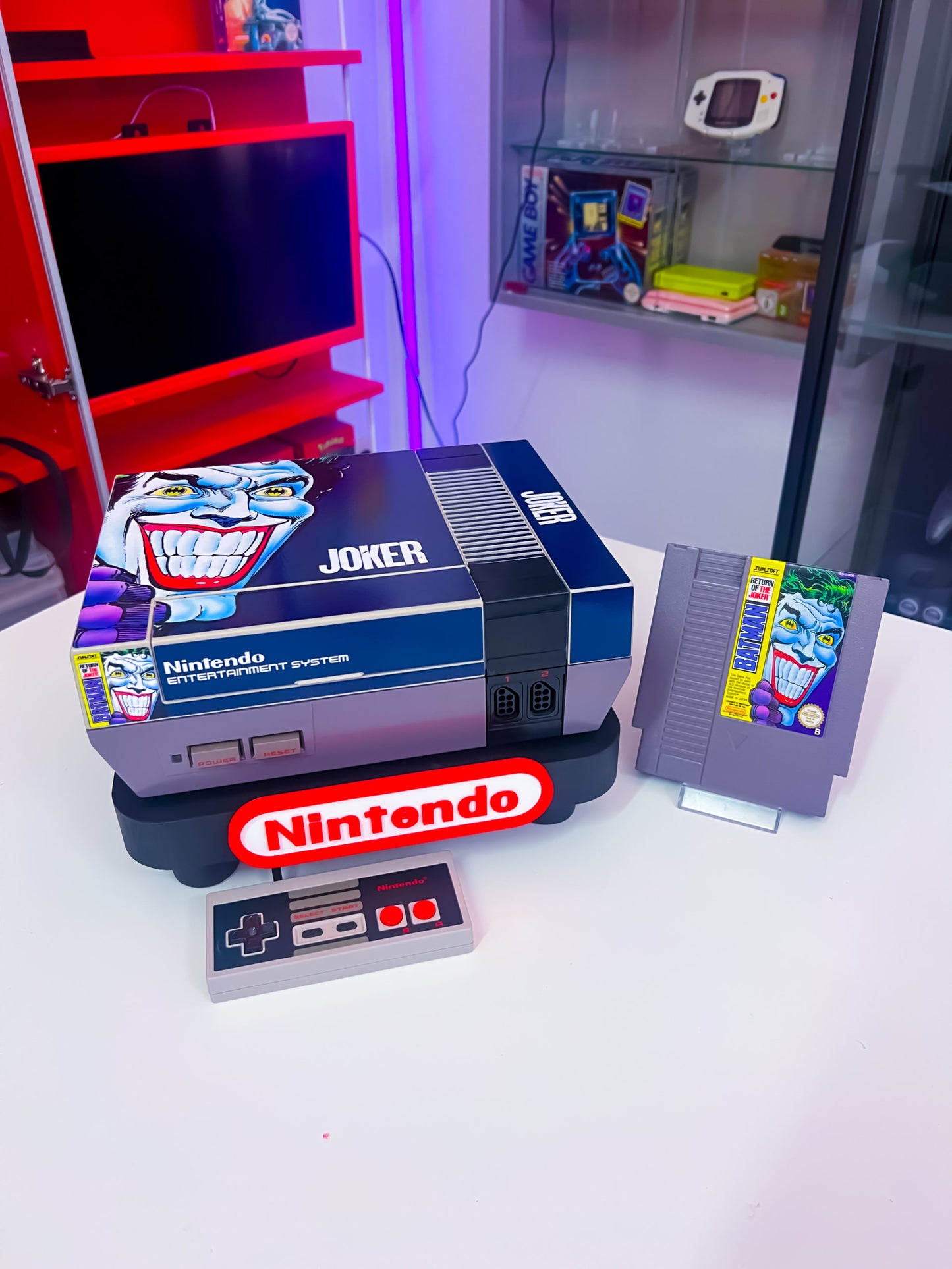 NES Konsole im Joker Design - Return of the Joker