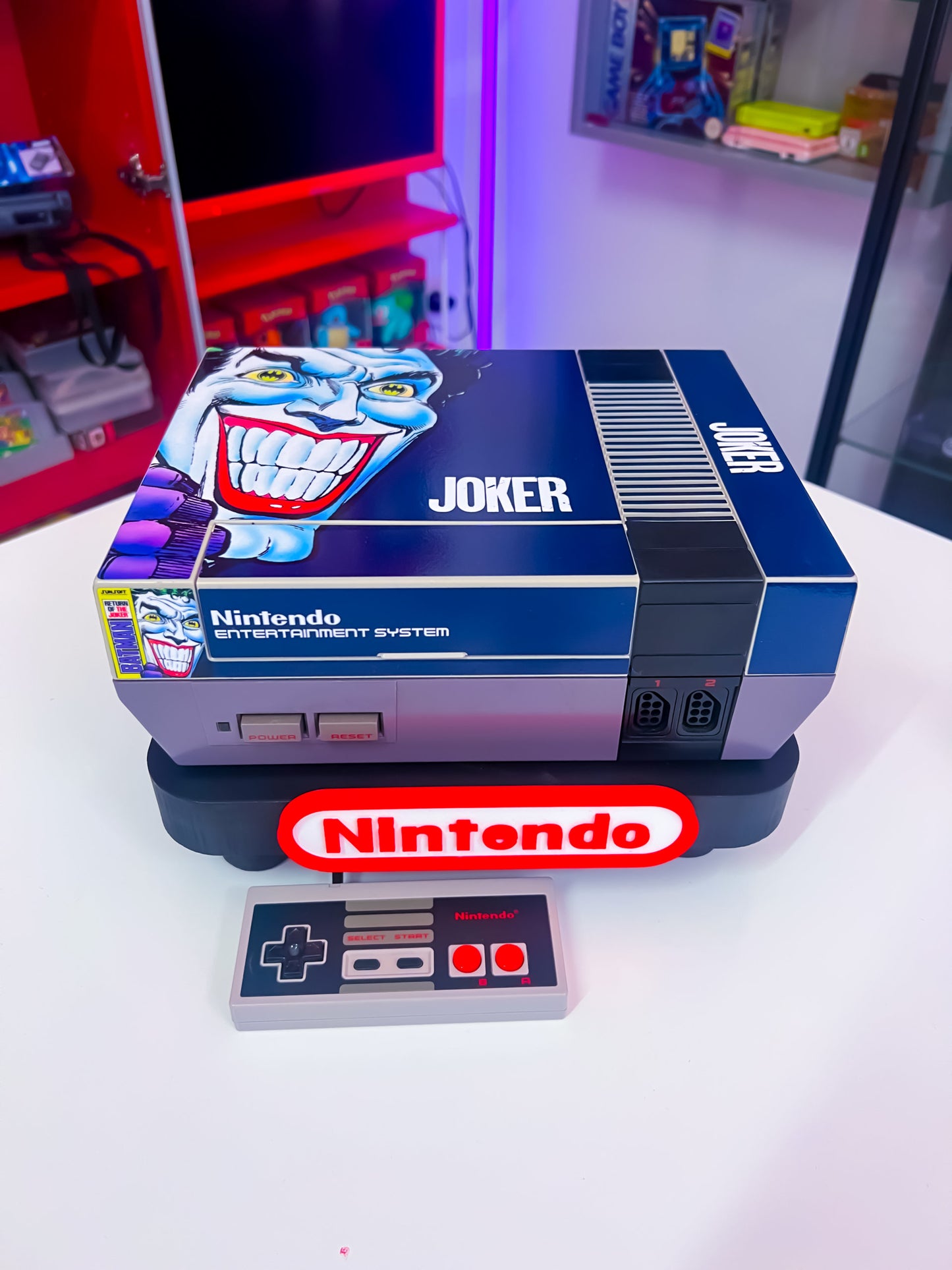 NES Konsole im Joker Design - Return of the Joker