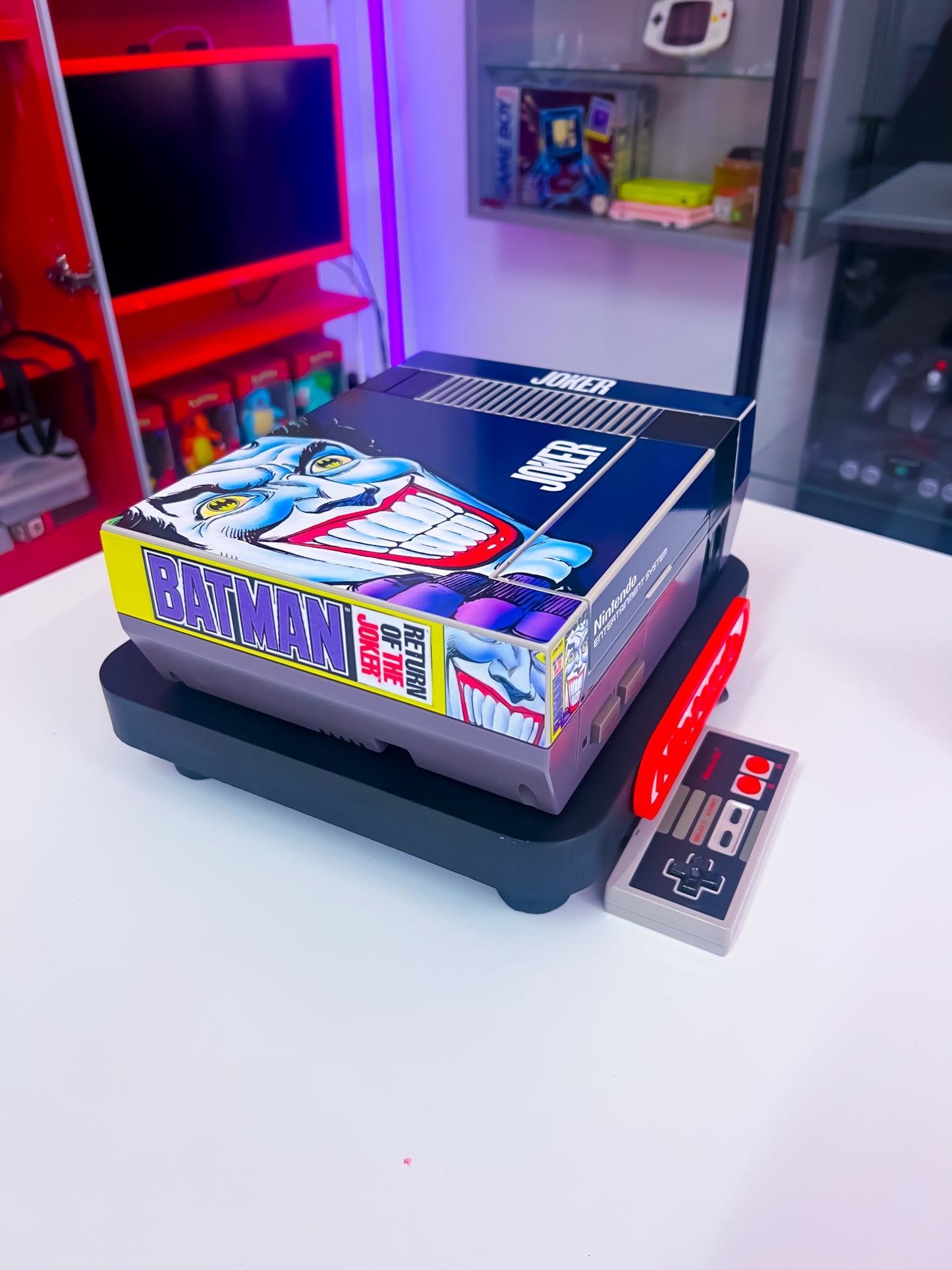 NES Konsole im Joker Design - Return of the Joker