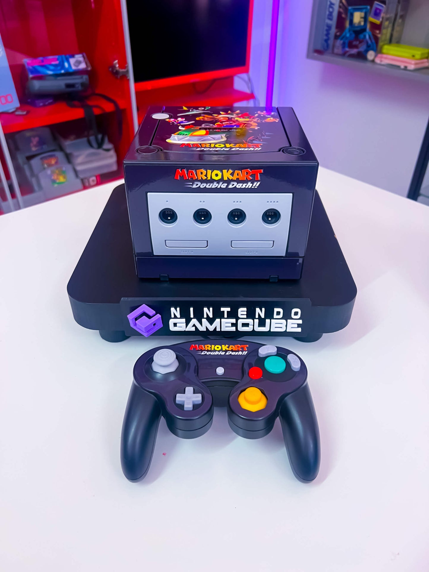 GameCube Konsole im Mario Kart Double Dash Design - (Custom)