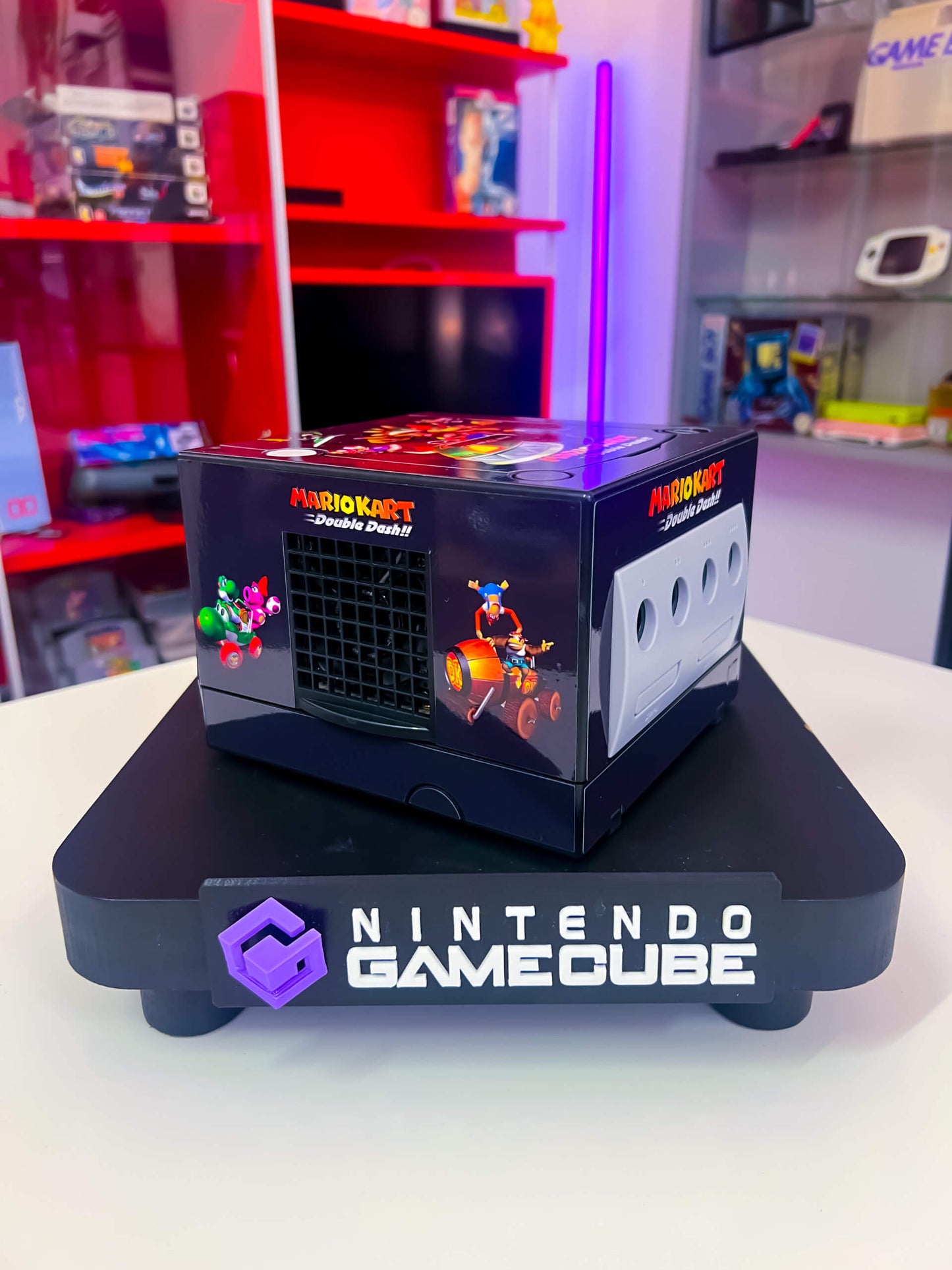 GameCube Konsole im Mario Kart Double Dash Design - (Custom)