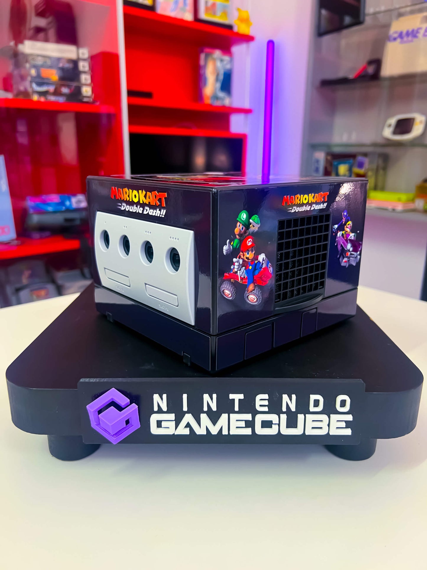GameCube Konsole im Mario Kart Double Dash Design - (Custom)