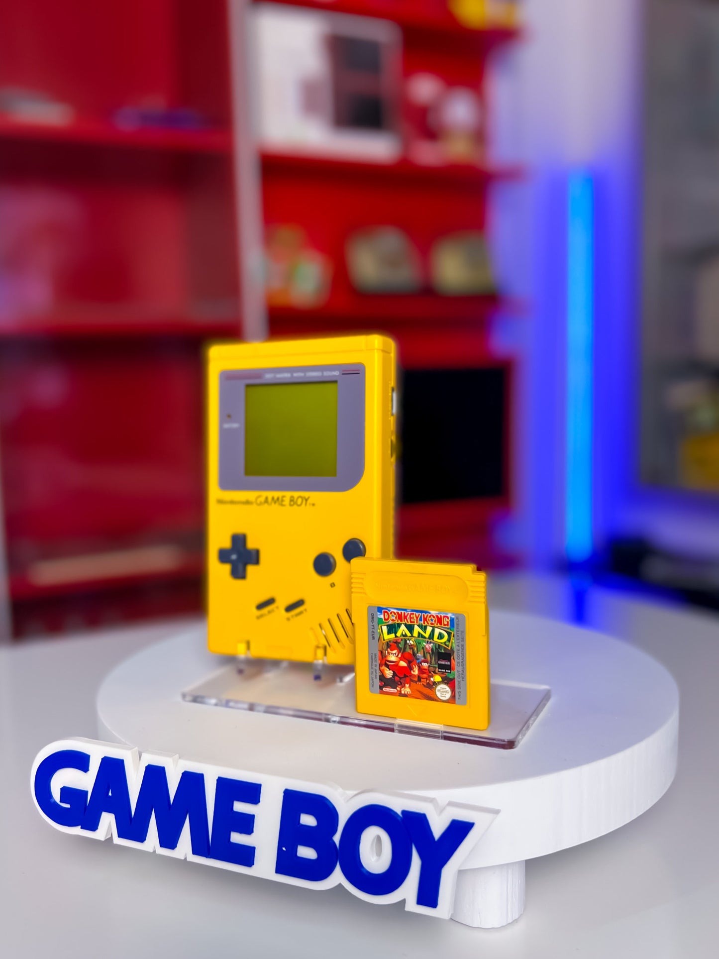 GameBoy Classic DMG Gelb + Donkey Kong 1