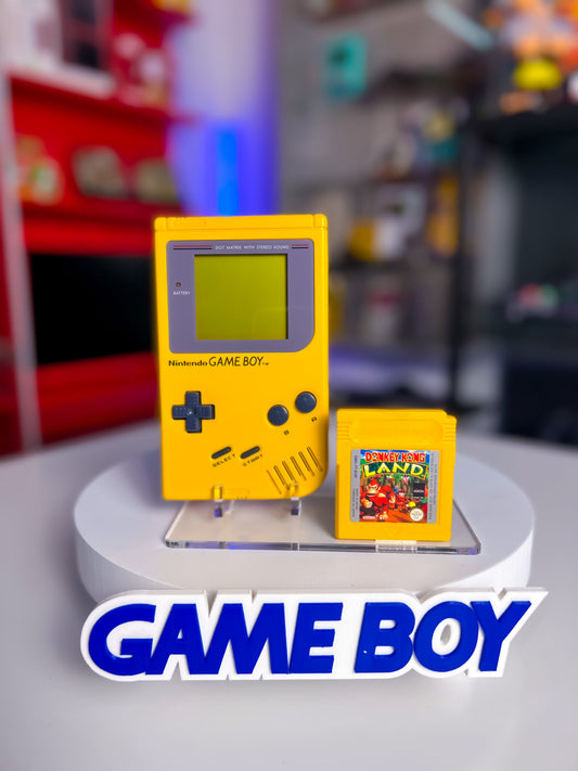 GameBoy Classic DMG Gelb + Donkey Kong 1