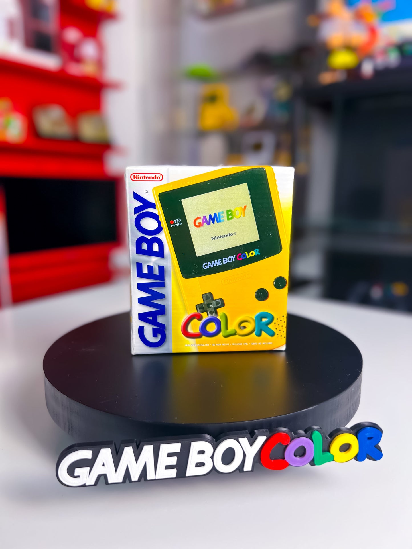 GameBoy Color Gelb mit OVP - Sehr guter Zustand