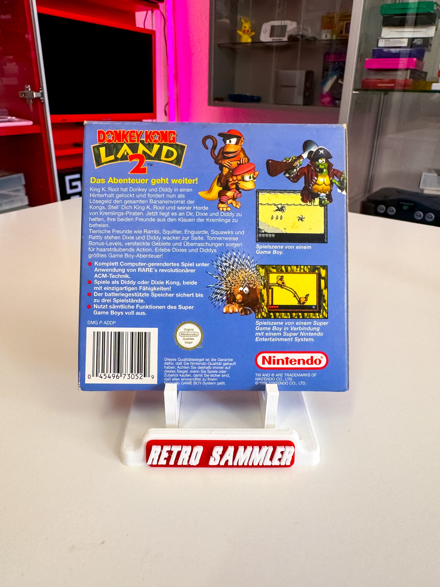 Donkey Kong Land 2 – Game Boy | CIB | Sammlerzustand mit Kassenbon