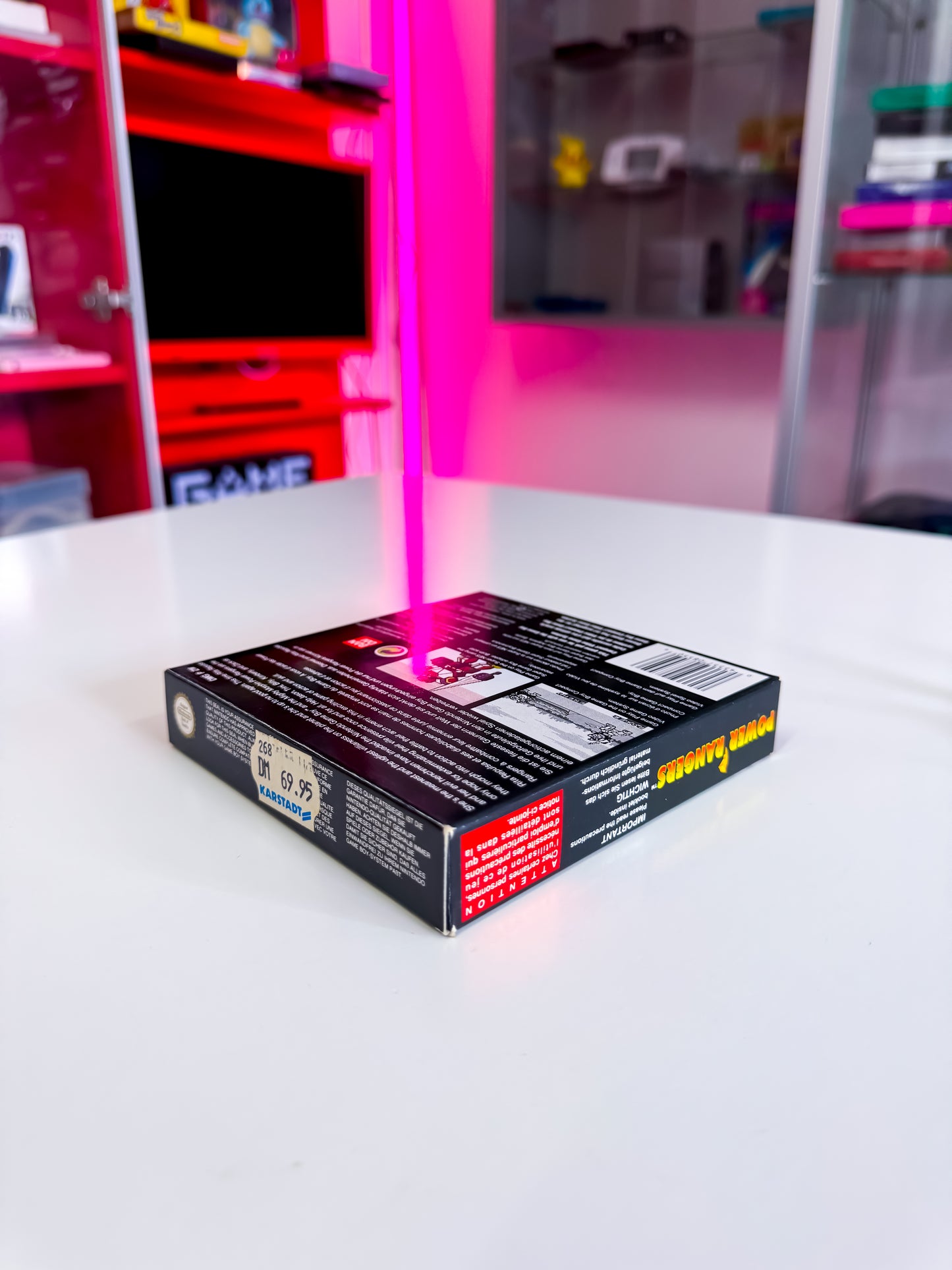 Power Rangers – Game Boy Classic | CIB | Sammlerzustand mit Kassenbon