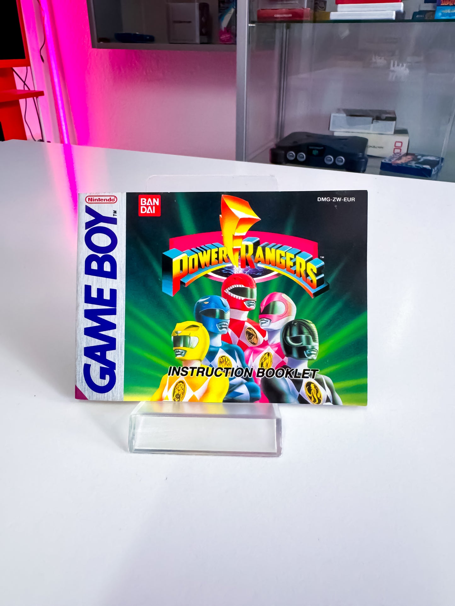 Power Rangers – Game Boy Classic | CIB | Sammlerzustand mit Kassenbon