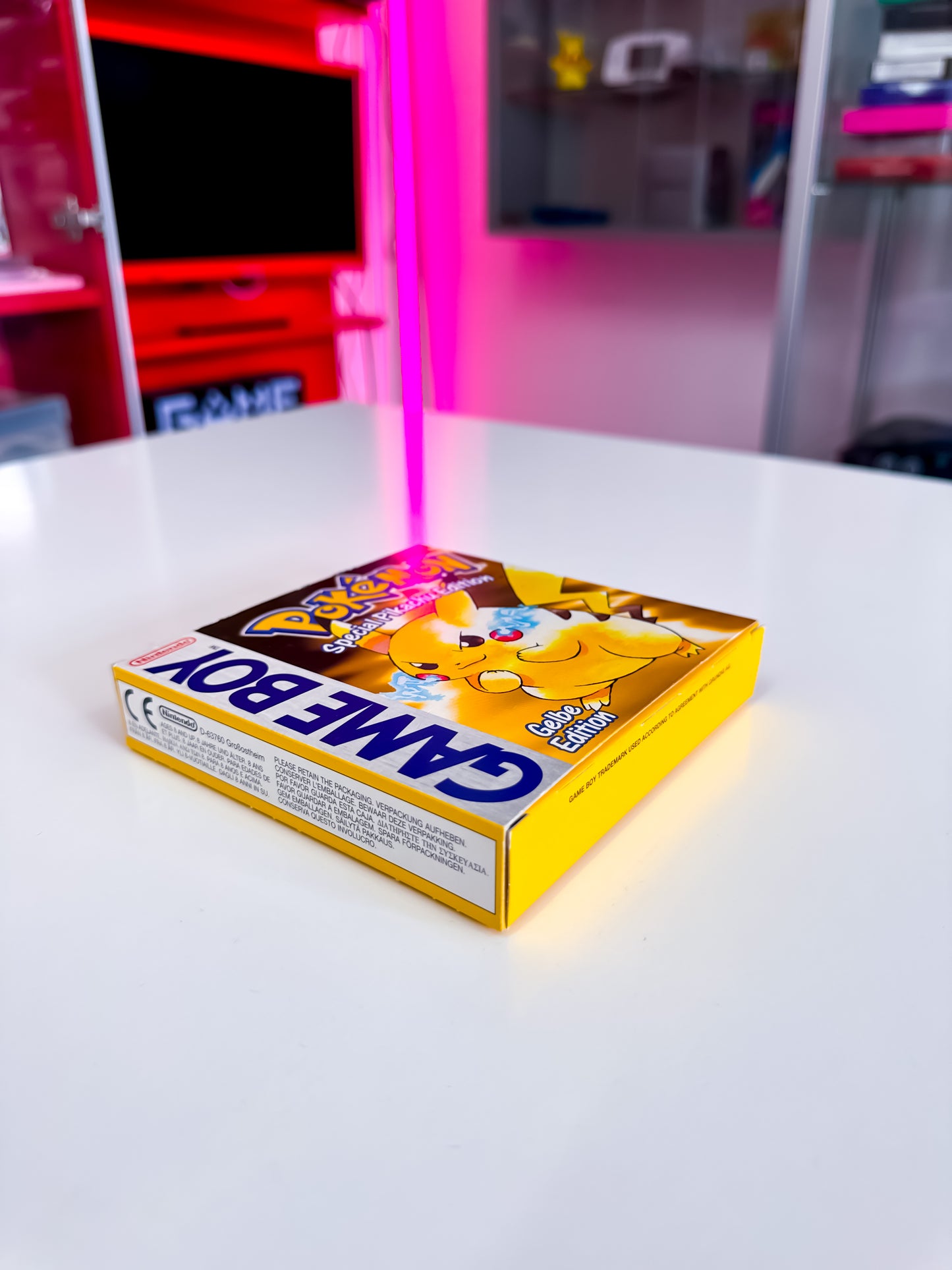 Pokémon Gelbe Edition – Game Boy | OVP | CIB | Sammlerzustand mit Kassenbon