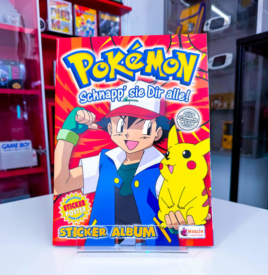 Pokemon Sticker Album - Unbenutzt Merlin Collection