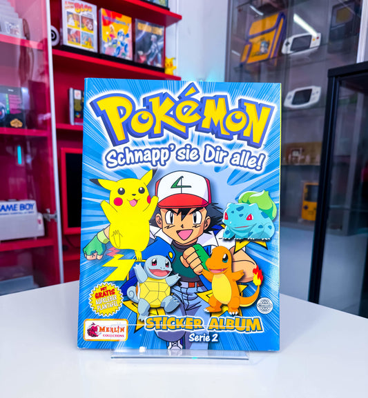 Pokemon Sticker Album Serie 2 – Unbenutzt Merlin Collection