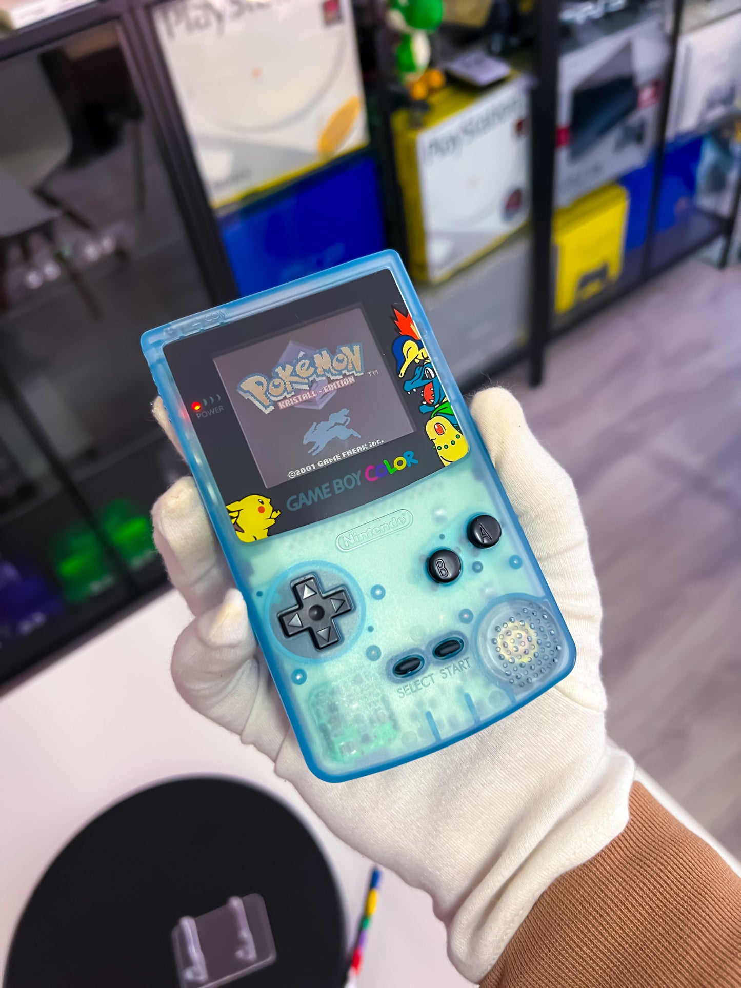 GameBoy Color Pokemon Kristall Edition Paket