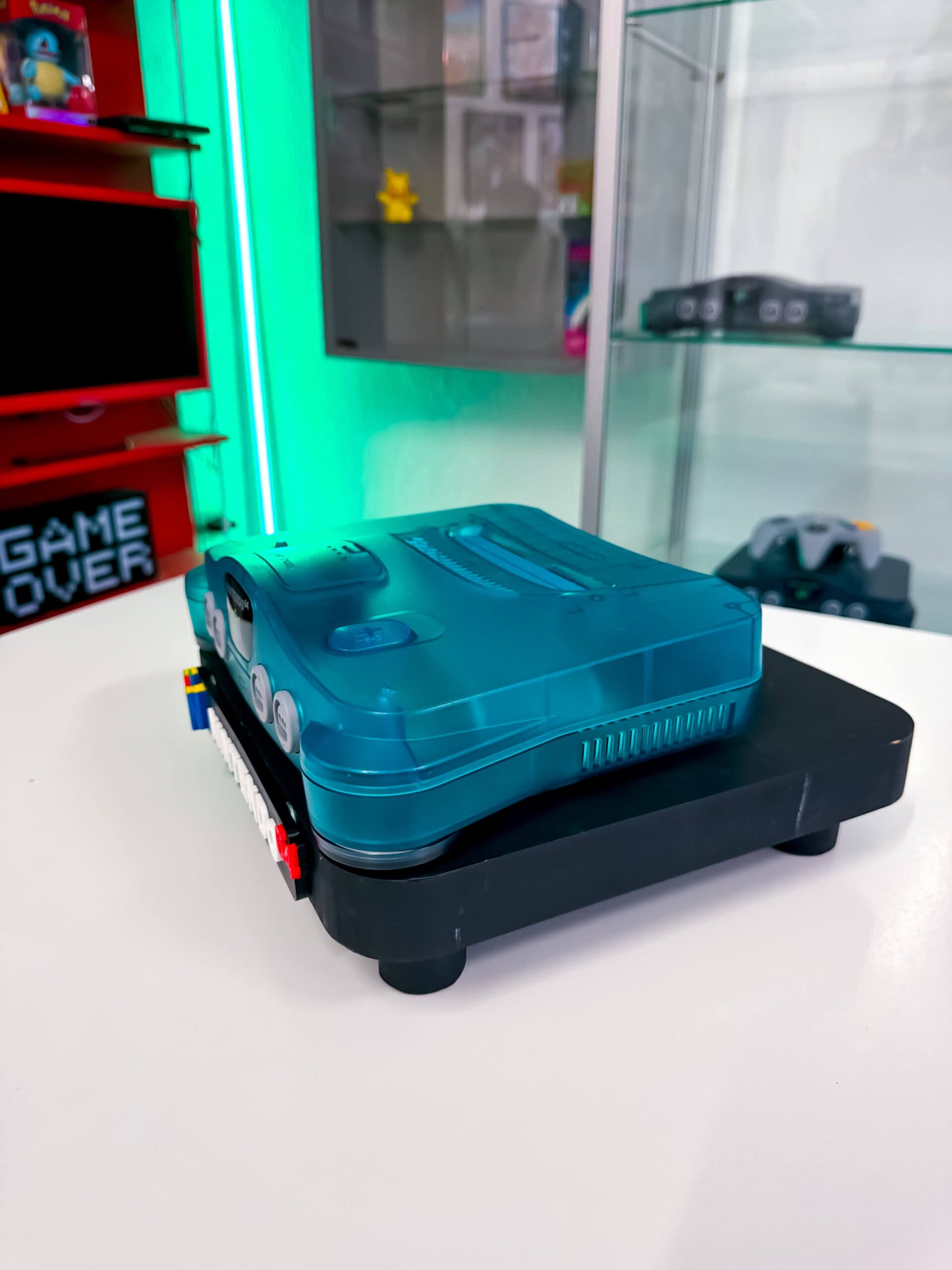 Nintendo 64 Konsole Clear Blue - Blau Transparent - N64
