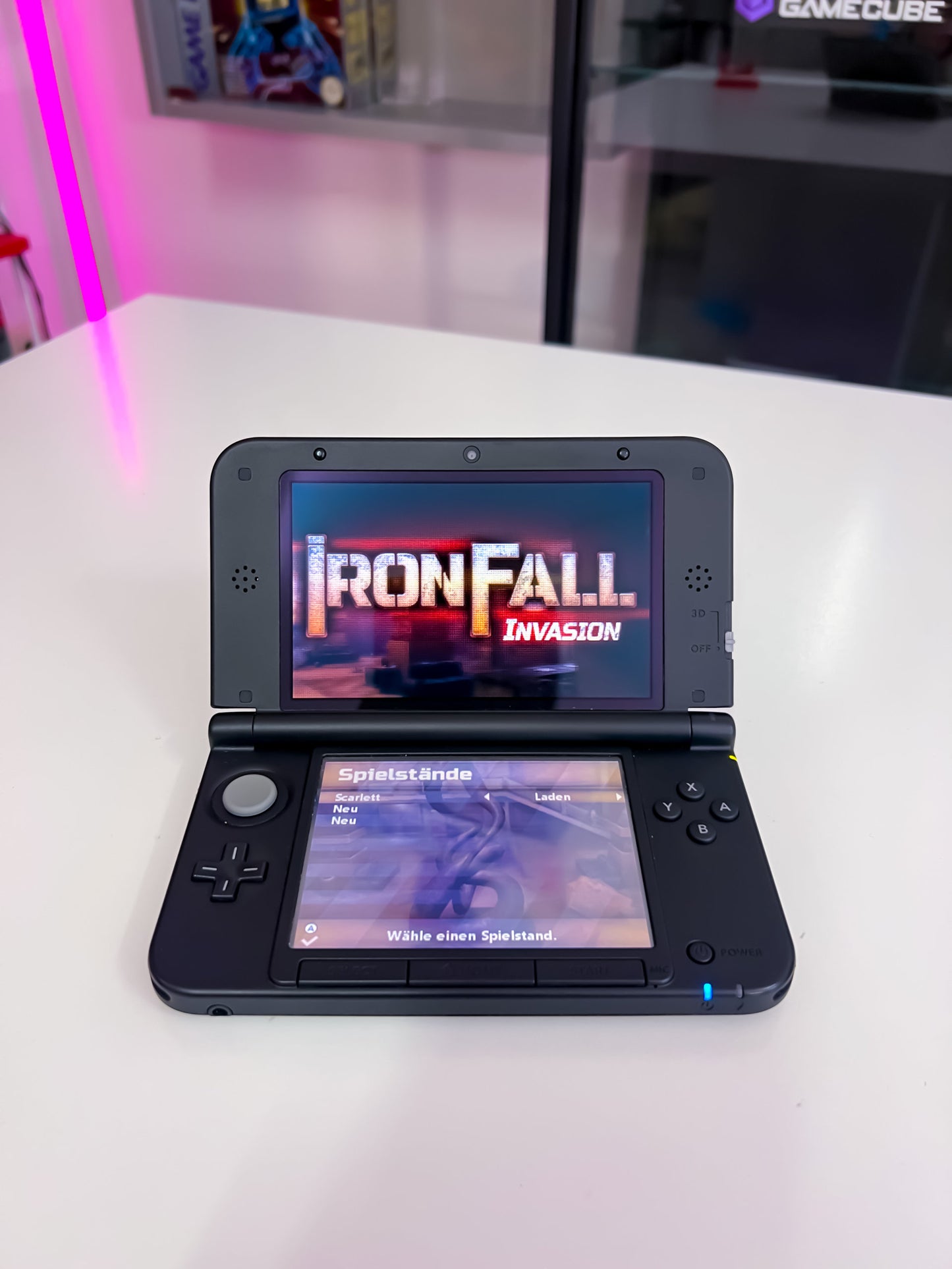 Nintendo 3DS XL Grau Schwarz - Konsole