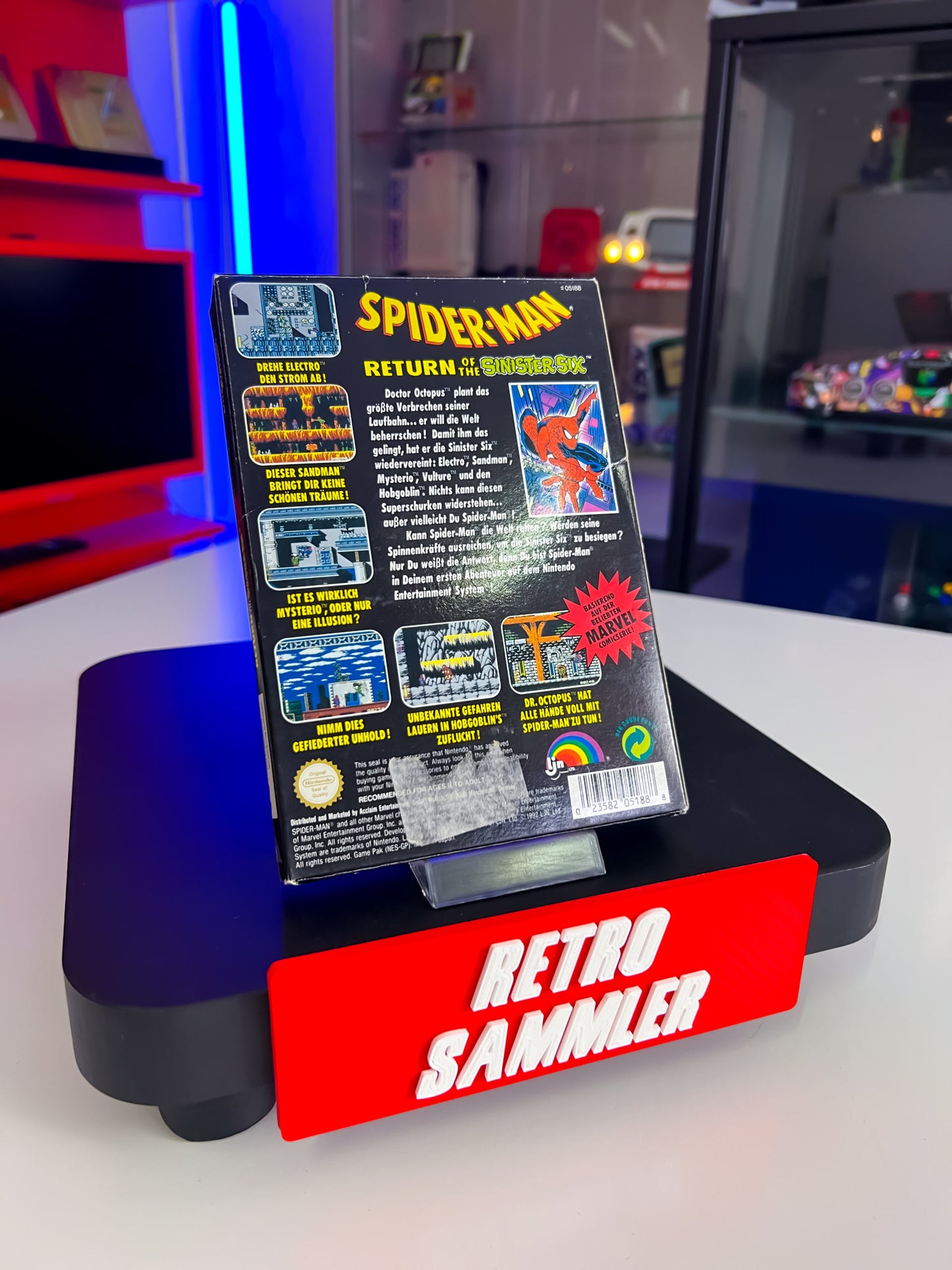 Spider Man Return of the Sinister Six NES - Nintendo