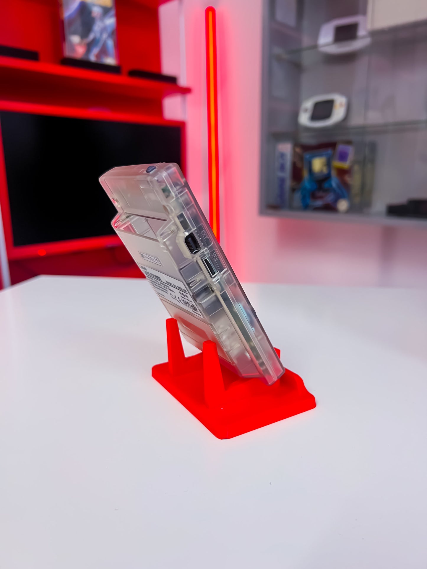 GameBoy Pocket Transparent mit Originaler Acrylbox