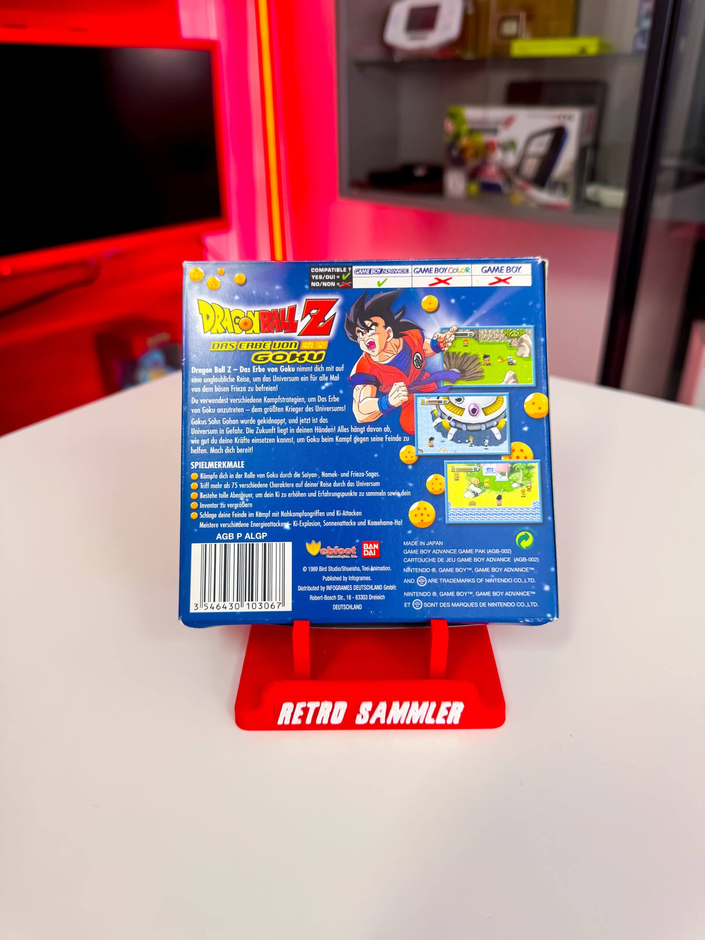 Dragonball Z Das Erbe von Goku - Gameboy Advance mit OVP CIB
