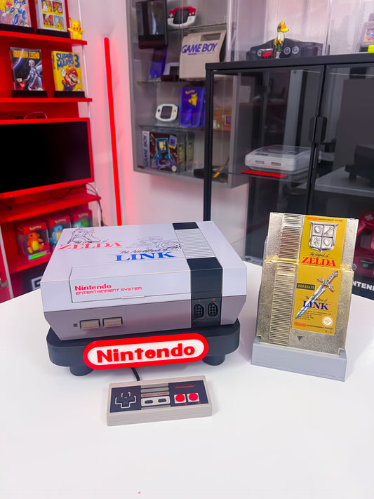 NES Custom Konsole Zelda & Link Paket