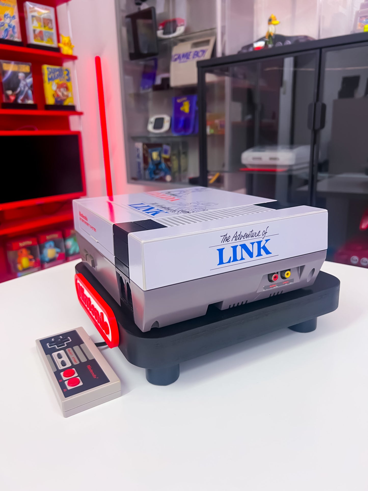 NES Custom Konsole Zelda & Link Design