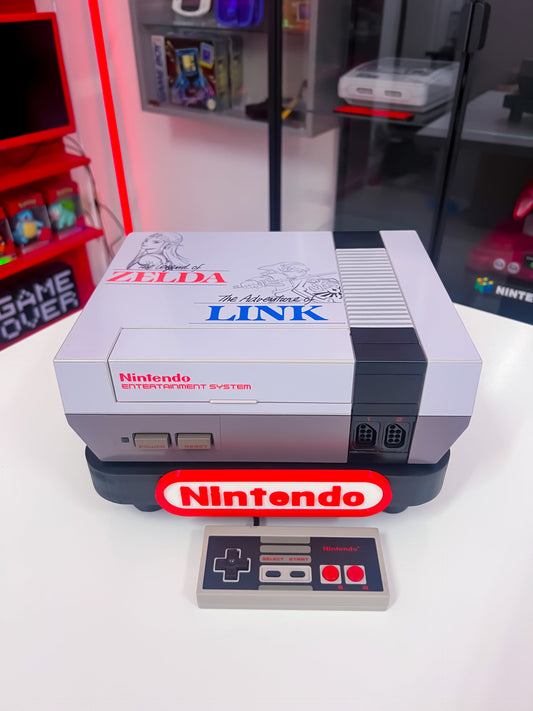 NES Custom Konsole Zelda & Link Design