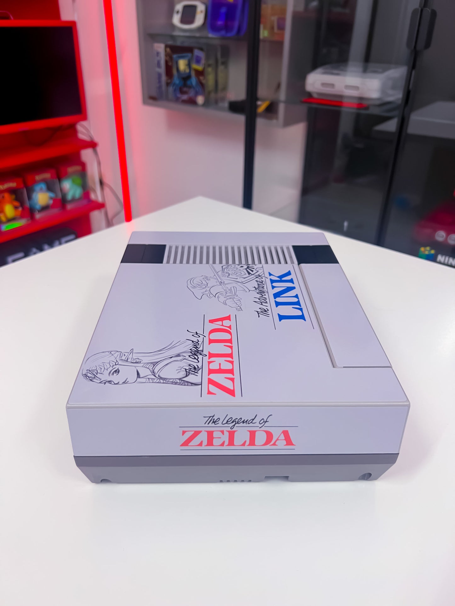 NES Custom Konsole Zelda & Link Design