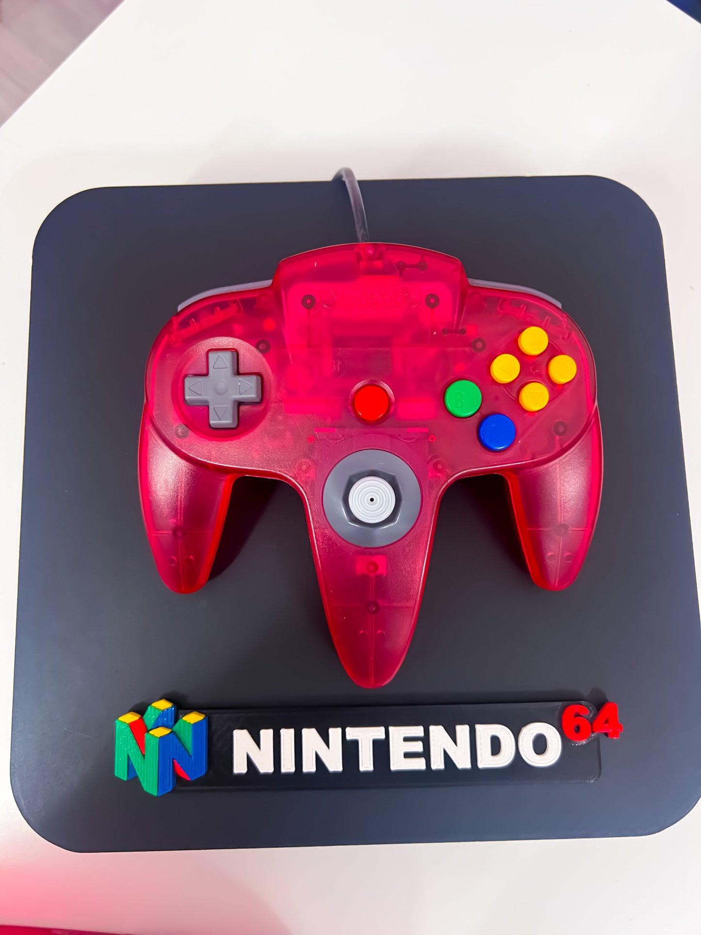 Nintendo 64 Konsole - Watermelon Red - N64
