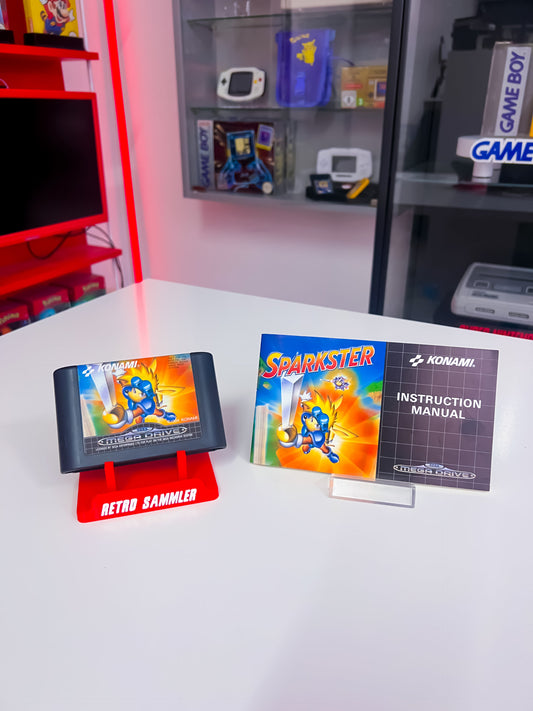 Sparkster mit Anleitung - Sega Mega Drive