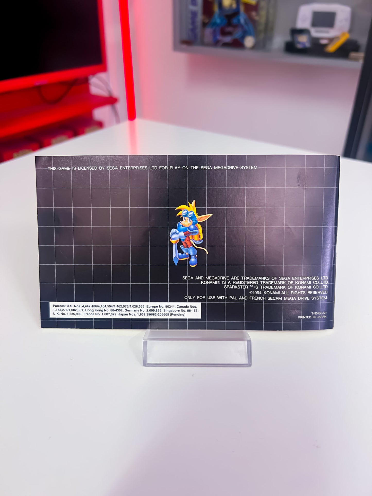 Sparkster mit Anleitung - Sega Mega Drive