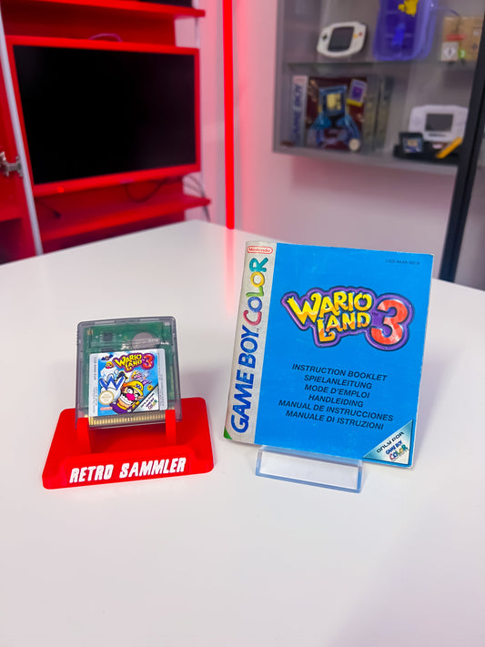 Wario Land 3 mit Anleitung - GameBoy Color