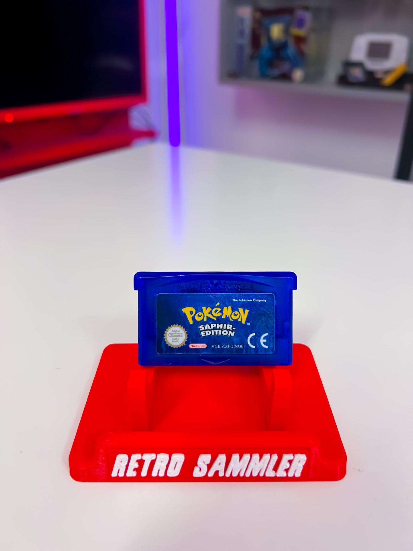 GameBoy Advance SP Kyogre + Pokemon Saphir Original Edition