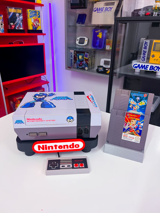 NES Custom Konsole Mega Man Paket
