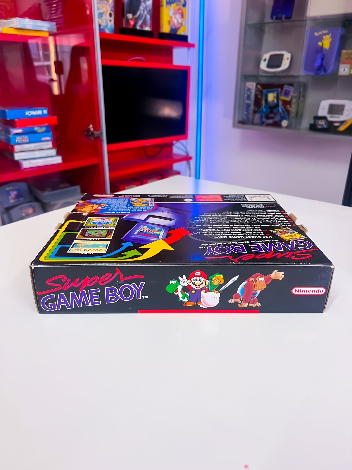 Super GameBoy Adapter mit OVP + Spieleberater
