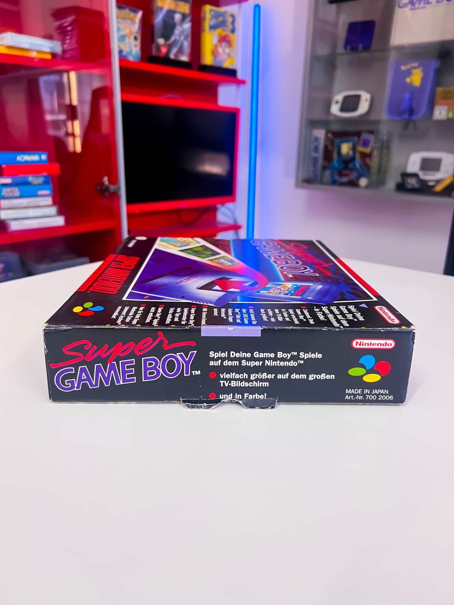 Super GameBoy Adapter mit OVP + Spieleberater