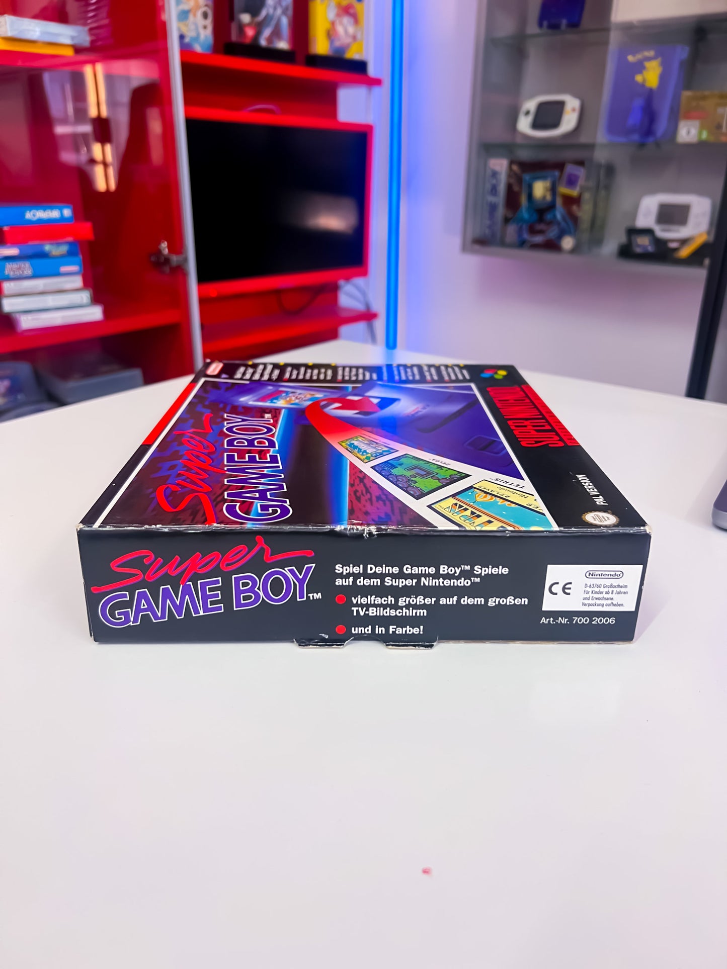 Super GameBoy Adapter mit OVP + Spieleberater