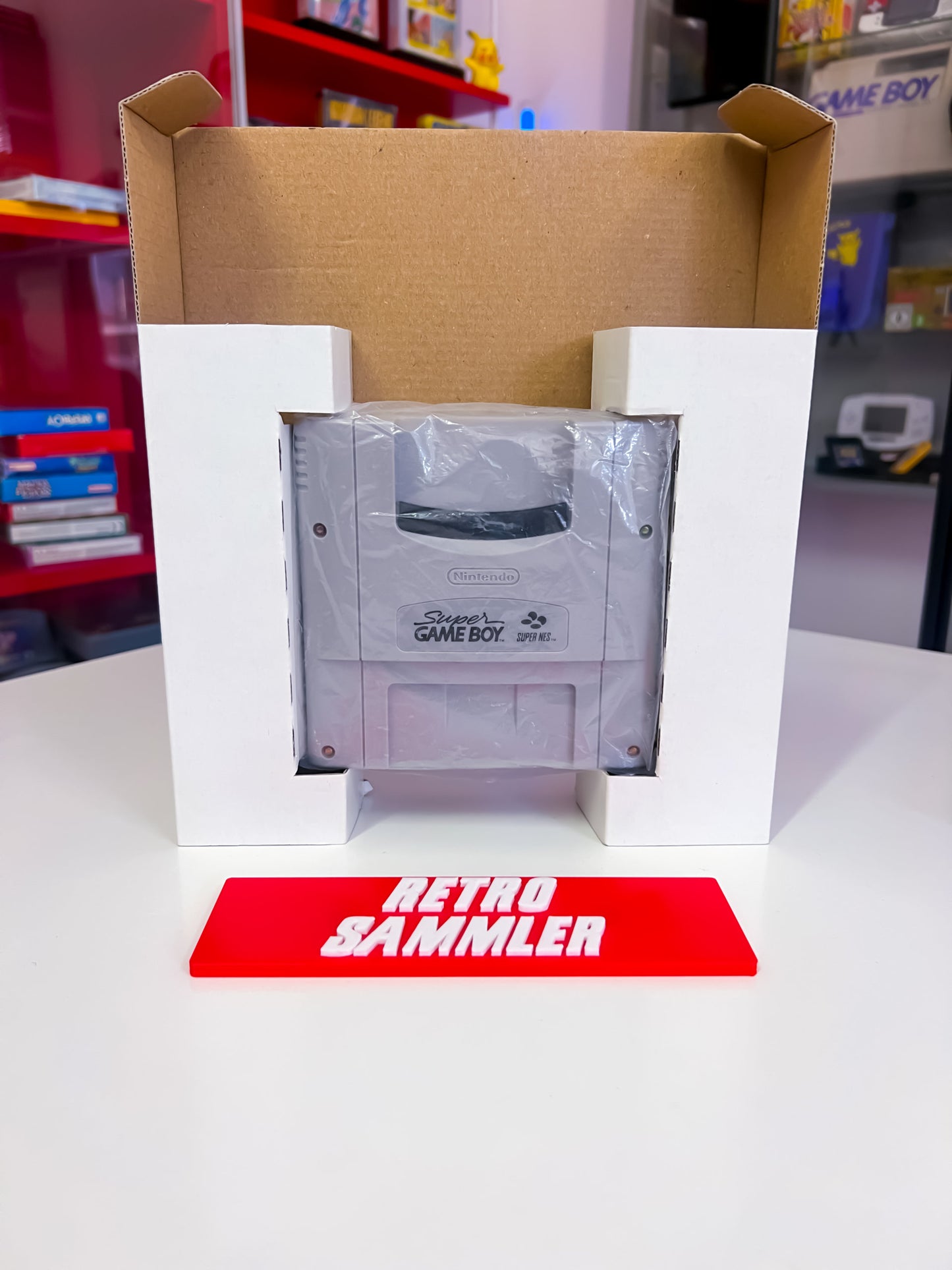 Super GameBoy Adapter mit OVP + Spieleberater