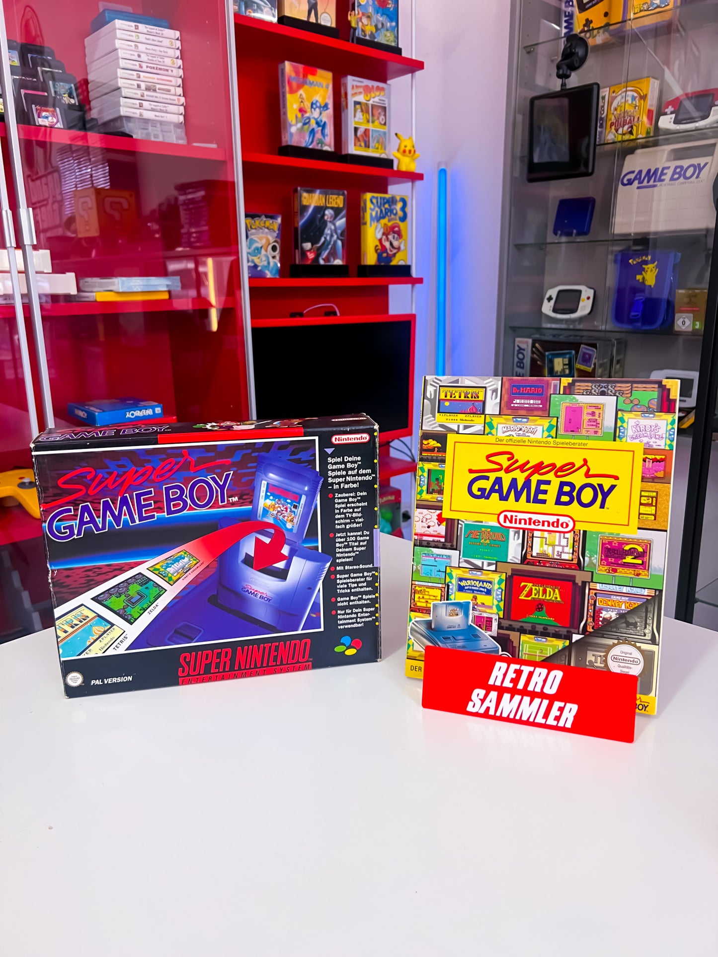 Super GameBoy Adapter mit OVP + Spieleberater