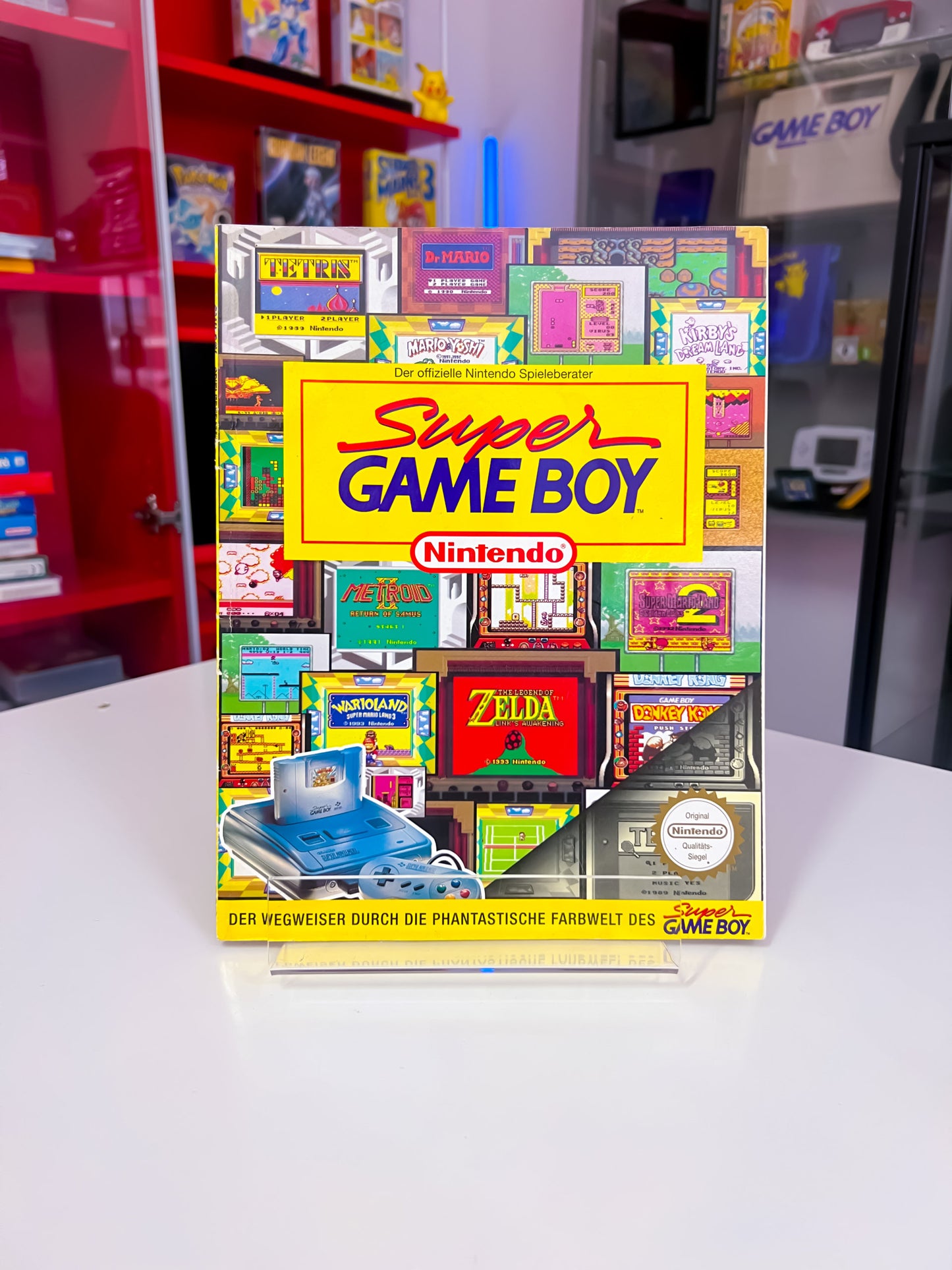 Super GameBoy Adapter mit OVP + Spieleberater