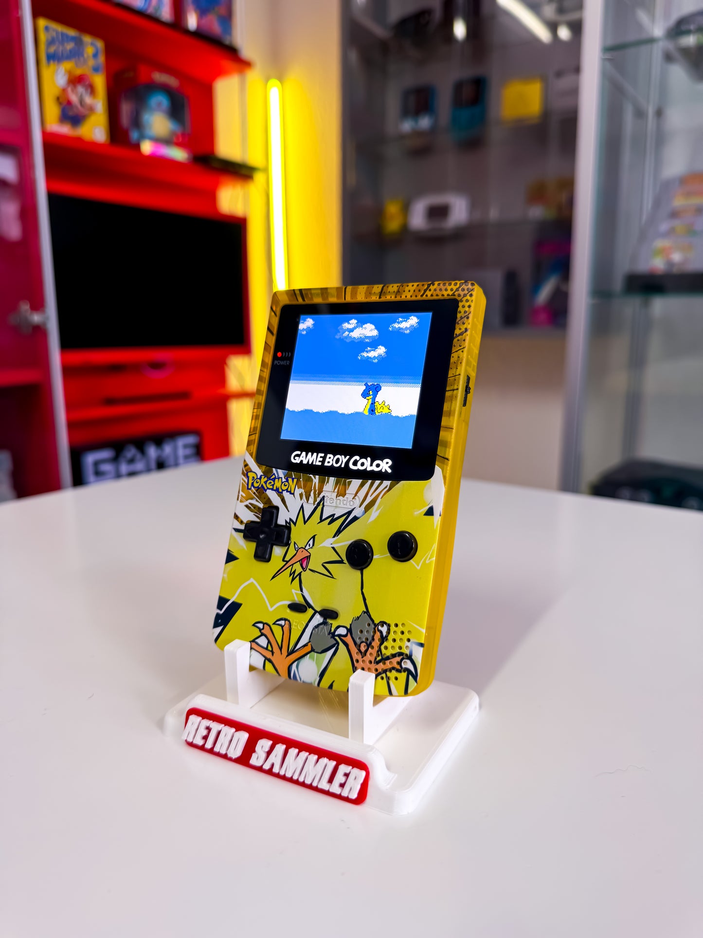 GameBoy Color mit IPS Display + Touch - Zapdos Custom
