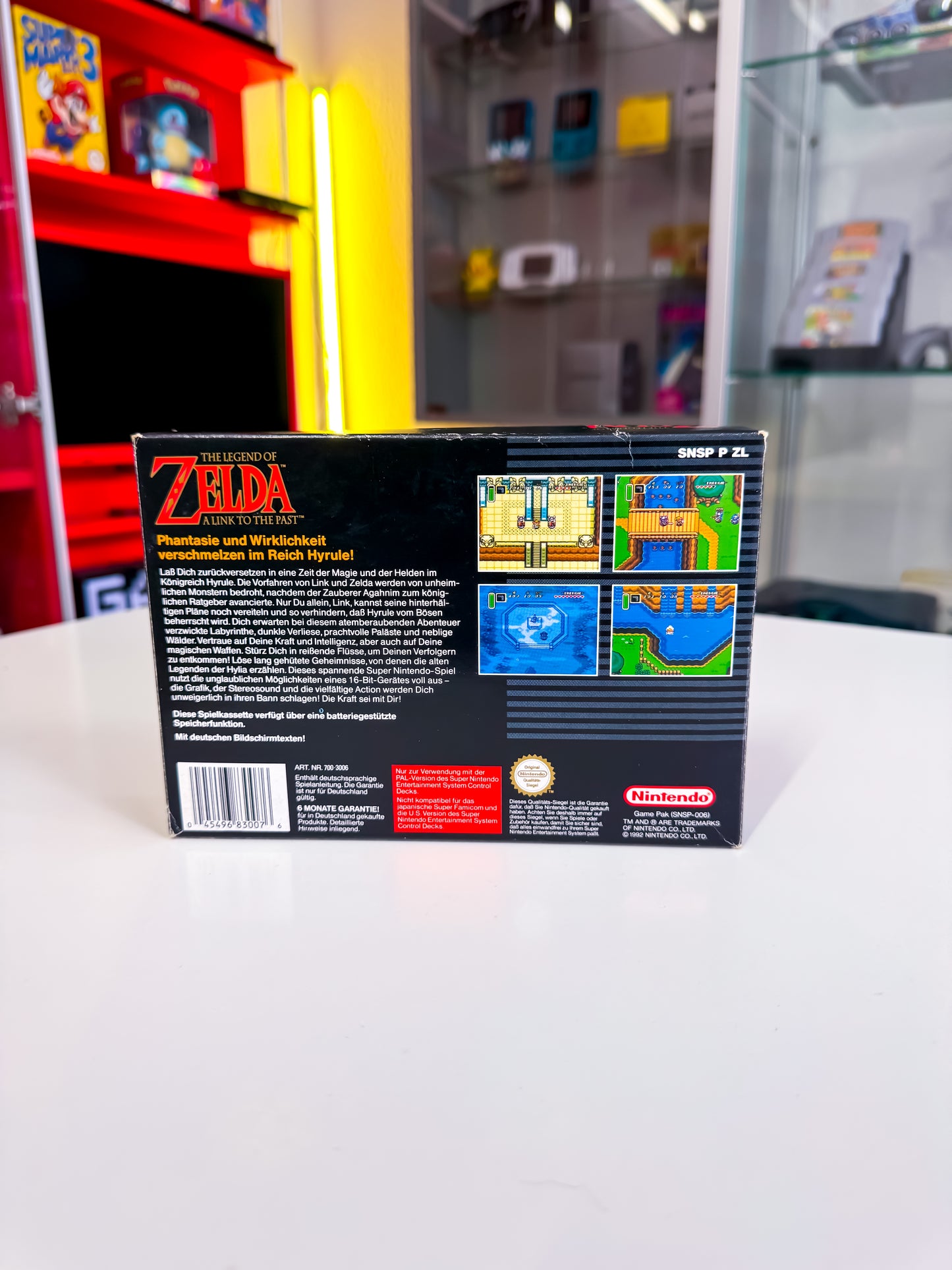 The Legend of Zelda: A Link to the Past (SNES) – mit OVP | CIB | PAL