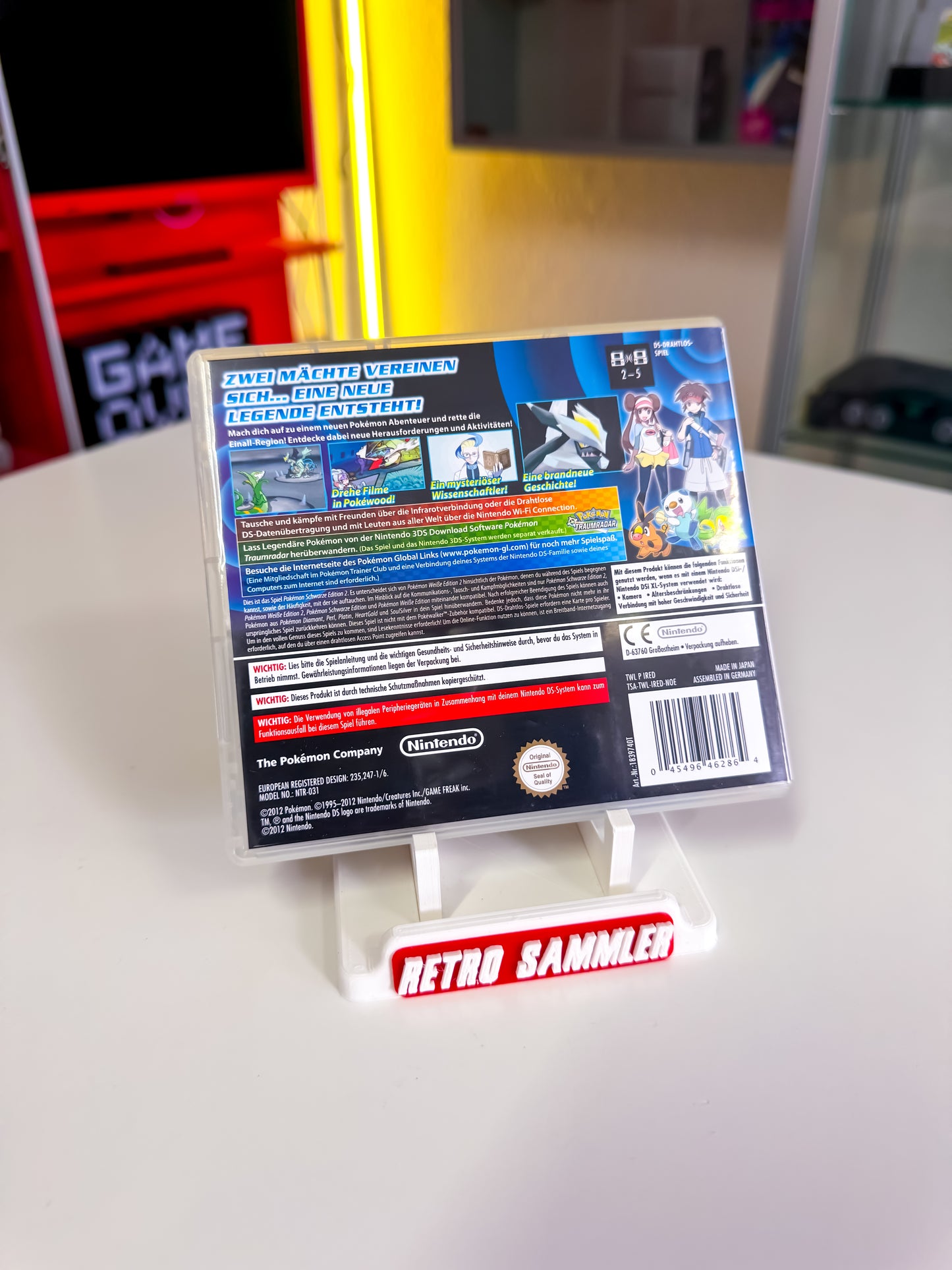 Pokemon Schwarze Edition 2 – Nintendo DS mit OVP | CIB