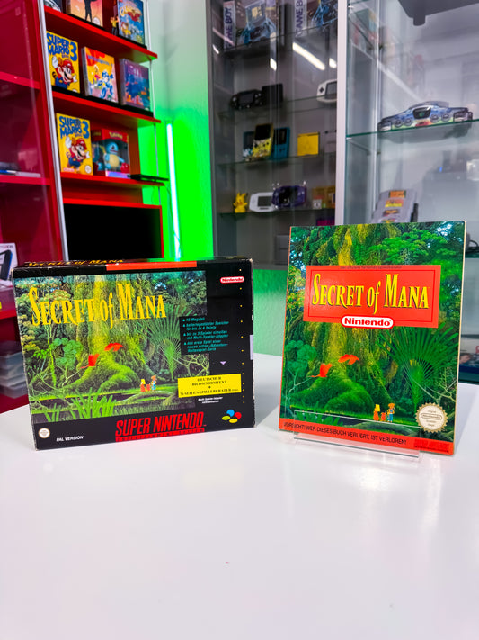 Secret of Mana – SNES BigBox | OVP | CIB | mit Spieleberater
