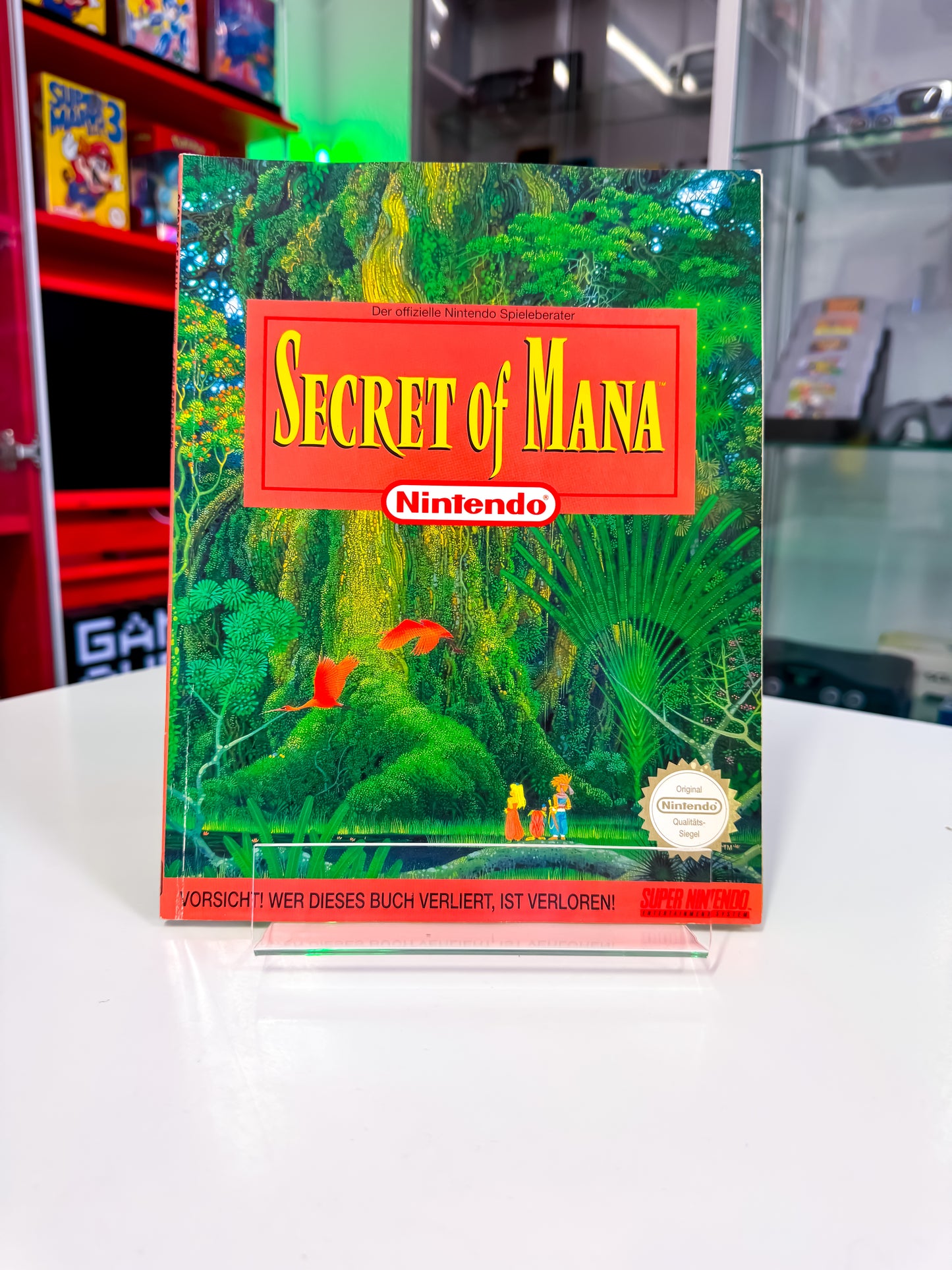 Secret of Mana – SNES BigBox | OVP | CIB | mit Spieleberater