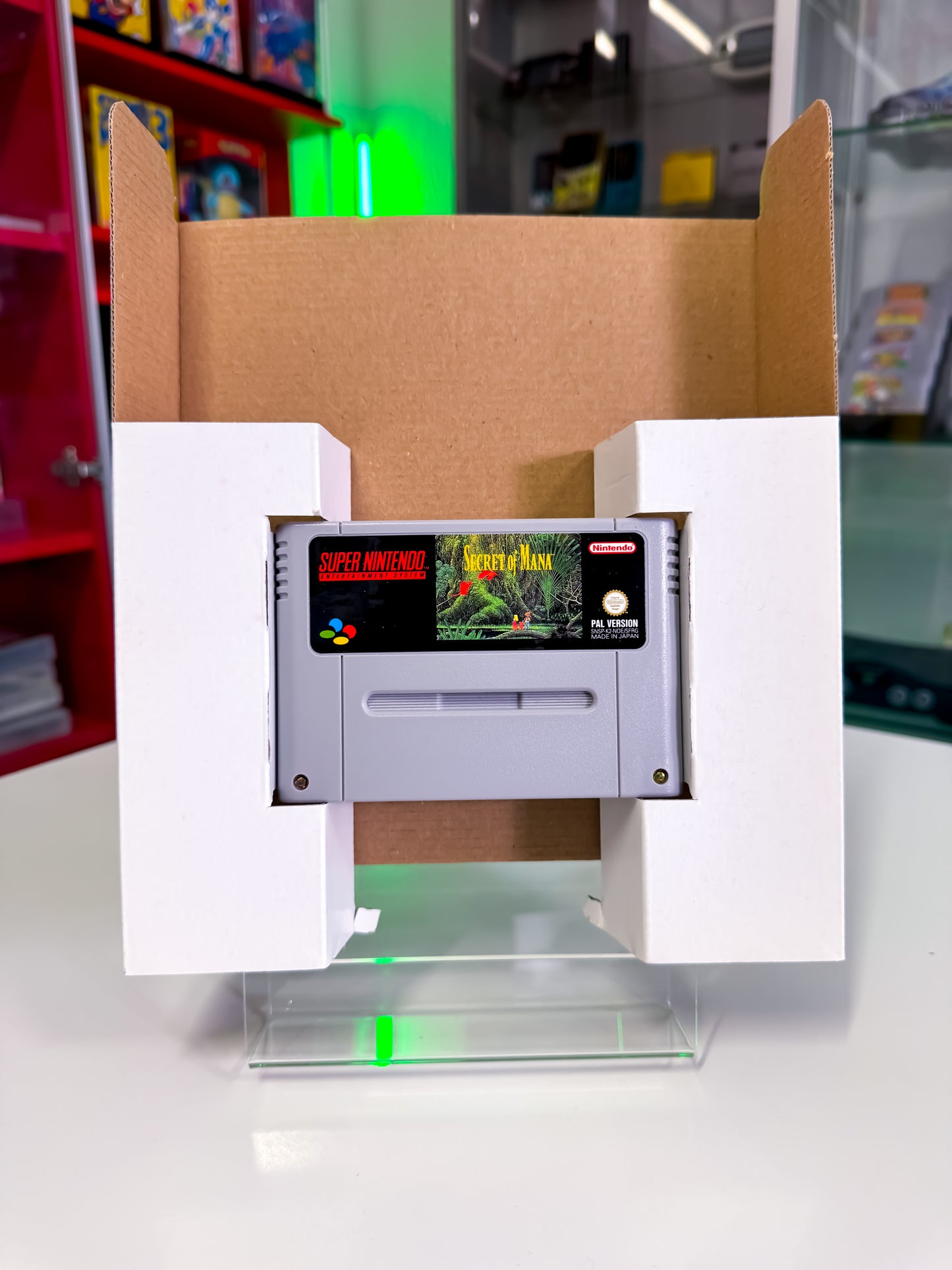 Secret of Mana – SNES BigBox | OVP | CIB | mit Spieleberater