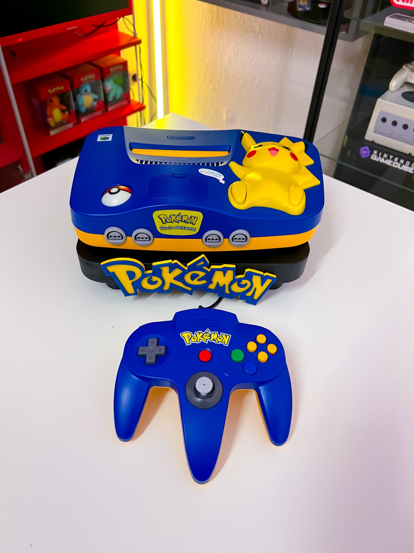 Nintendo 64 Pikachu Edition Konsole
