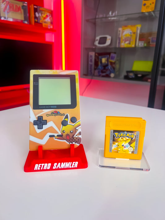 GameBoy Pocket + Pokemon Gelbe Edition