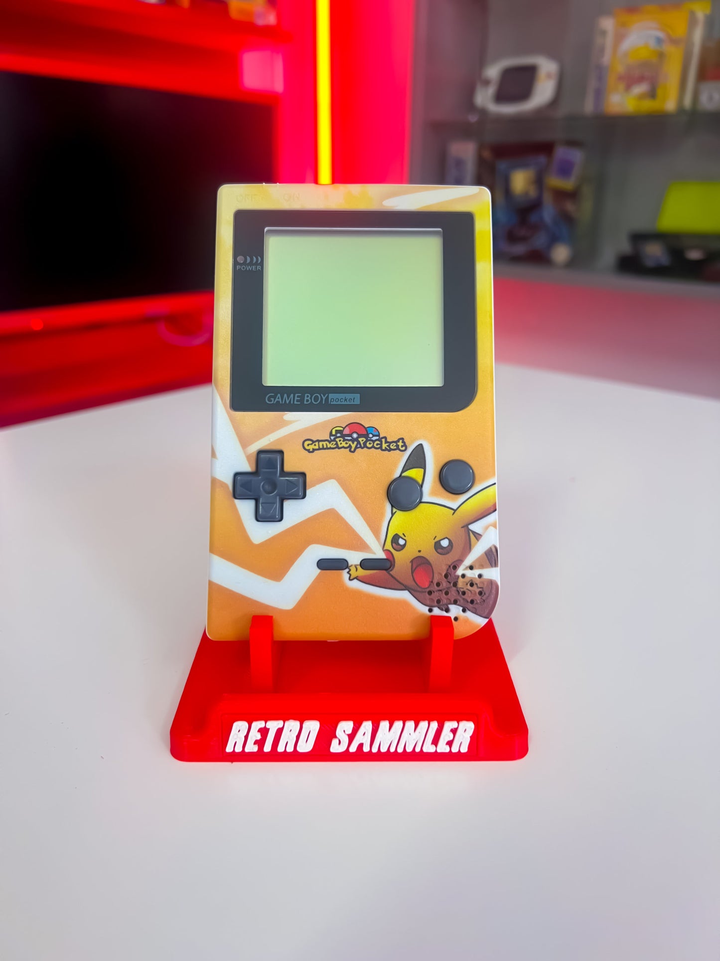 GameBoy Pocket + Pokemon Gelbe Edition