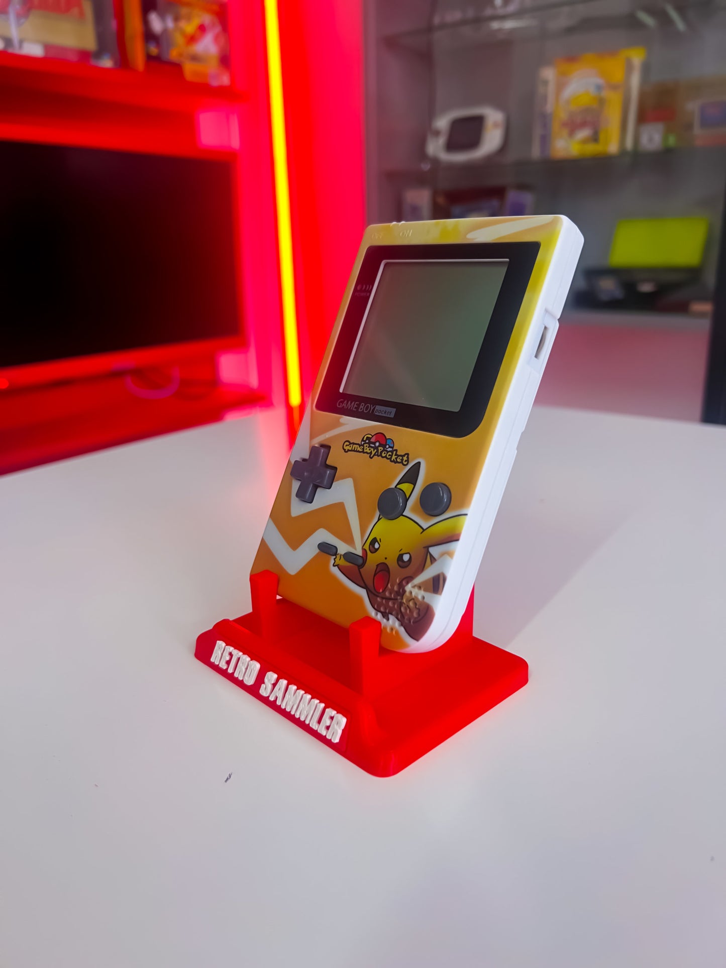 GameBoy Pocket + Pokemon Gelbe Edition