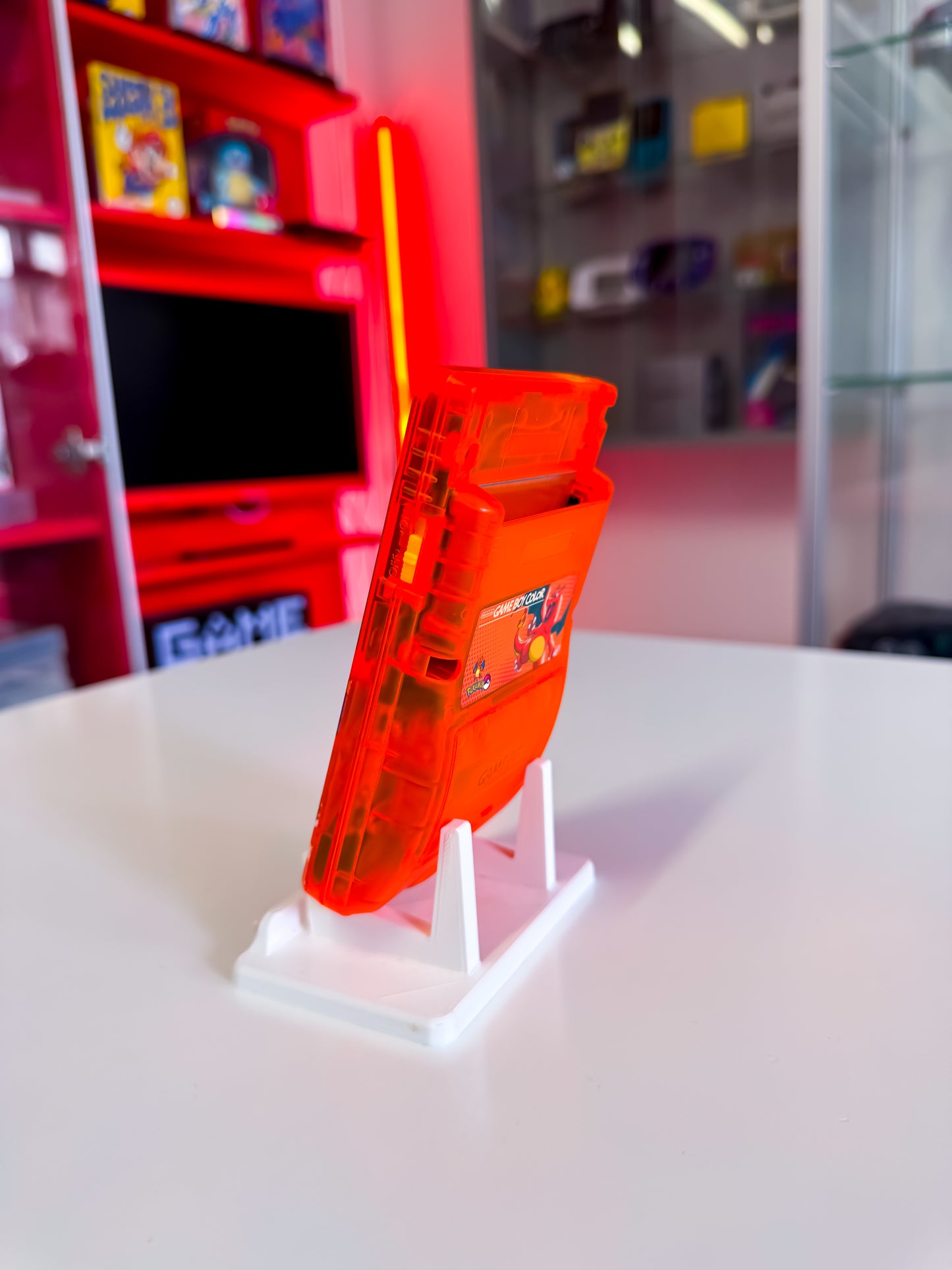 GameBoy Color mit IPS Display + Touch - Glurak Custom