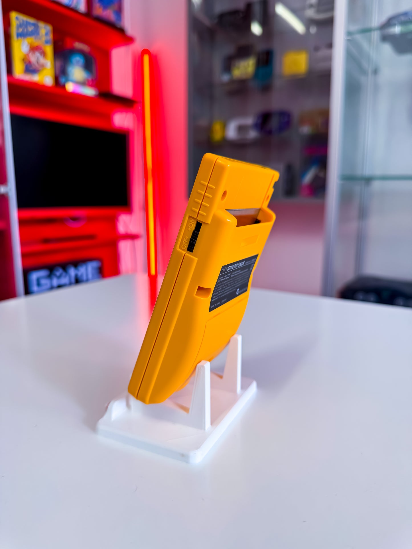 Game Boy mit IPS Display + Touch - Pikachu Edition Custom